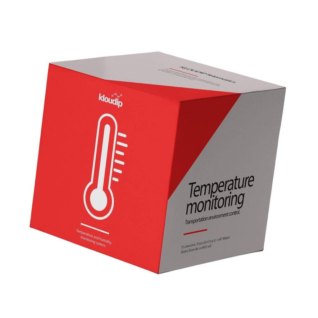 GPS tracking + temperature monitoring option